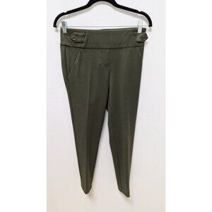 Soho Apparel Ltd. Dark Green Pull-On Skinny Pants